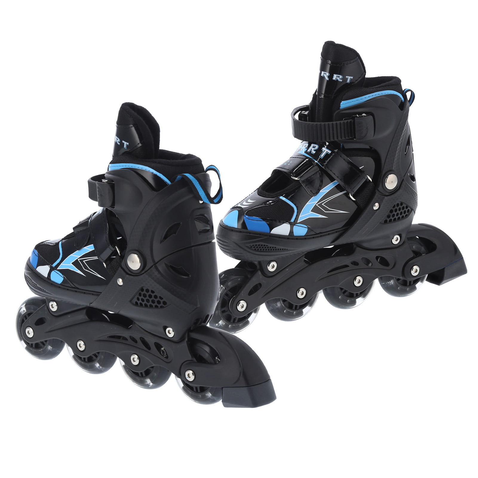 Outdoor Roller Blades Roller Skates for Girls and Boys Miageek Adjustable Inline Skates with Light Up LED Wheels Men and Women 