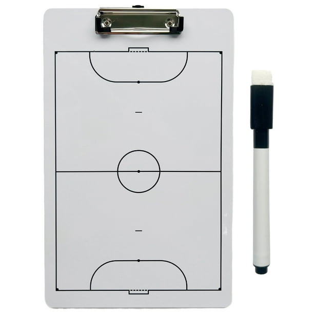 Tablero de entrenamiento táctico de voleibol, suministros de entrenamiento multifuncionales de 13,7x8,6 pulgadas