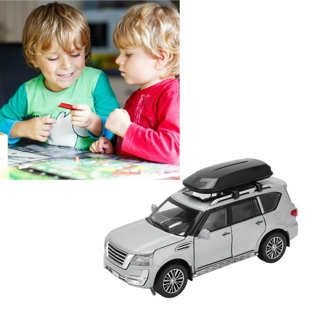 Coche Modelo Fundido A Presió de Aleació 1/32, Modelo de Coche Fundido A Presión Con Sonido y Luz, Modelo de Coche Suv para Niños y Niñas