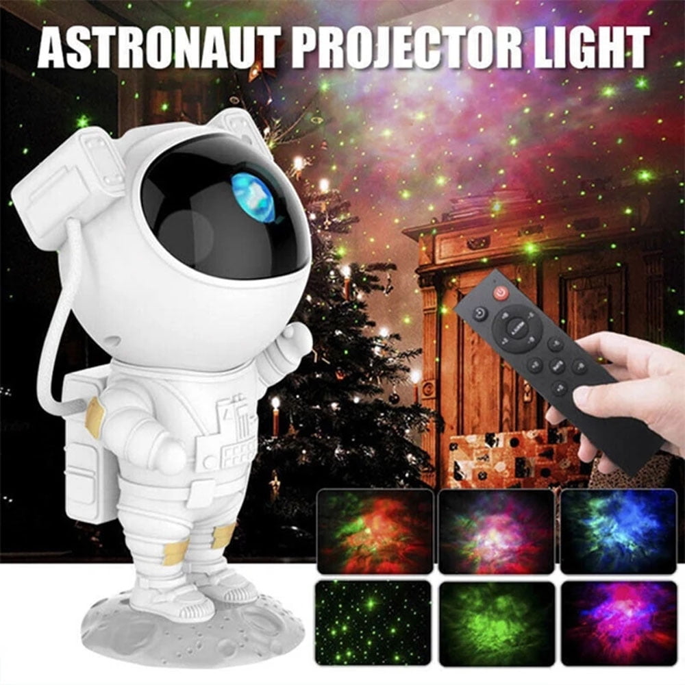 Astronaut Projector Galaxy Starry Sky Night Light Ocean Star LED Lamp  w/Remote