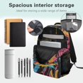 thumbnail image 5 of Aplkyhs School Backpack for Boys Kids Ages 6-18 Ergonomic Padded Straps Large Capacity Water Resistant Durable Bookbag for Elementary Middle High School Use Colorful Tractor, 5 of 7