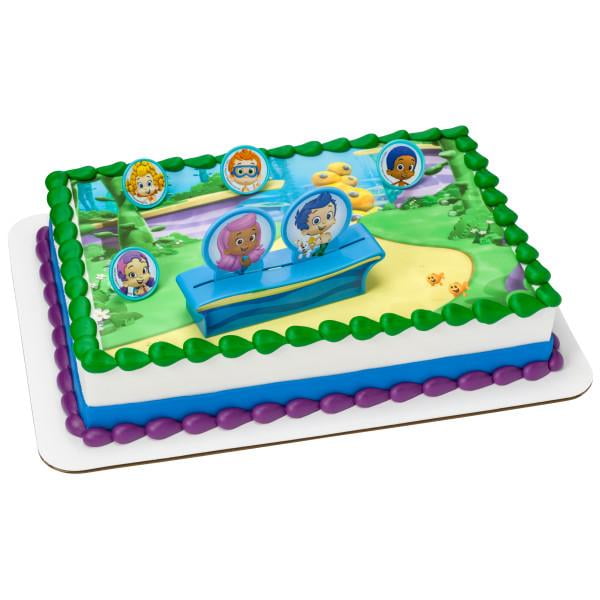 Decopac Bubble Guppies Gil Molly and Gang DecoSet Cake Topper  Amazonin  Toys  Games