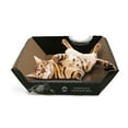 thumbnail image 1 of Lit de carton d'ondulation Omega Paw pour chats 16" x 16" x 5", 1 of 4