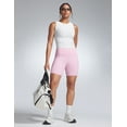 thumbnail image 3 of CRZ YOGA Women Butterbreeze Athletic Biker Shorts 6 Inches High Waist Workout Gym, 3 of 5