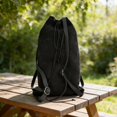 thumbnail image 2 of Mochila medieval única de gran capacidad, ideal para escalar, viajar y hacer senderismo. Negro, 2 of 9