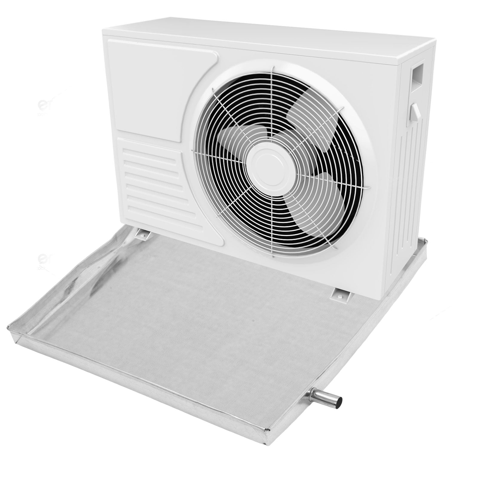 ULTNICE Air Conditioner External Unit Drip Pan Drip Pan Iron Air Conditioner External Unit 1Set