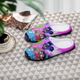 thumbnail image 4 of Mens Cozy Slippers Teen Titans Go Warm Soft Plush Slipper Slip-on House Shoes for Home Indoor Outdoor, 4 of 7