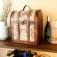 thumbnail image 5 of Twine Old World Wine Gift Box, 6-Bottle Wooden Wine Box, Wedding Gifts, 5 of 6
