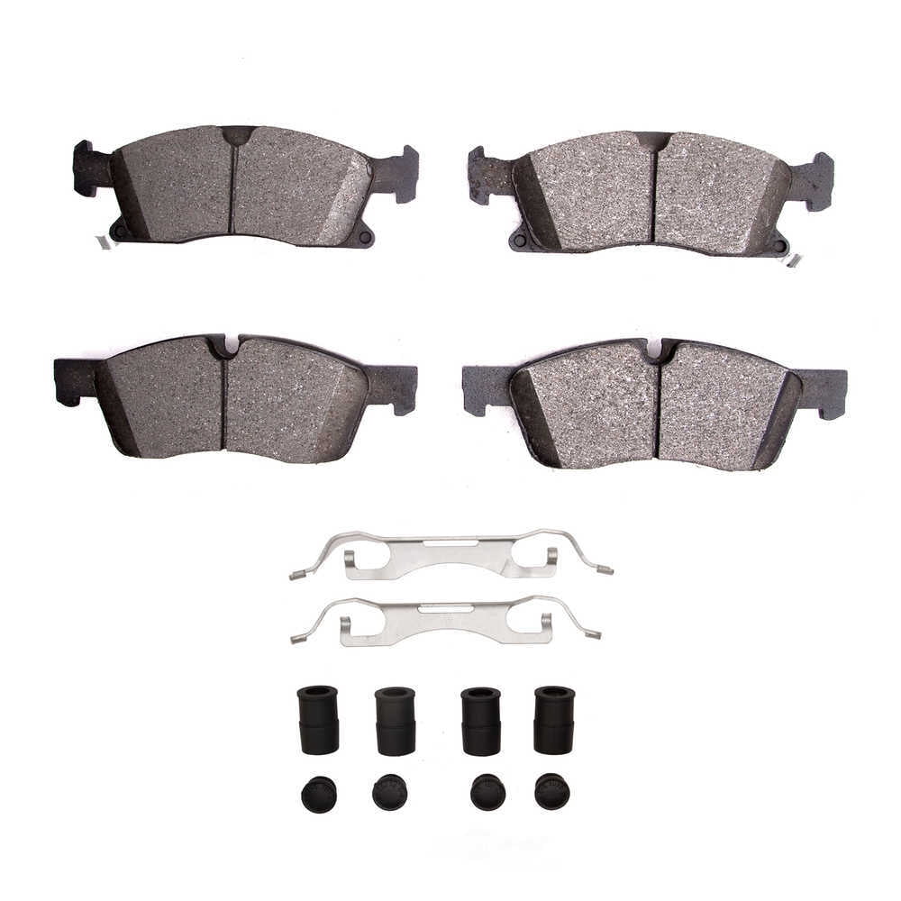 Dynamic Friction Company 1400-1904-11 DFC Ultimate Duty Performance Brake Pads and Hardware Kit