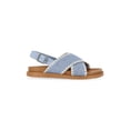 thumbnail image 2 of Wonder Nation Little & Big Girl Cross Sandals, 2 of 6