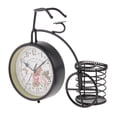 thumbnail image 1 of Mute Bike Reloj Tabke Reloj de Escritorio Reloj Silencioso para Oficina en hogar Reloj de Hierro Macarena Reloj de escritorio vintage redondo, 1 of 8