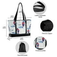 thumbnail image 2 of FORMRS Laptop Tote Bag for Women with 15.6" Computer Compartments Handbag, Ice Rink, 2 of 7
