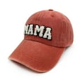 thumbnail image 5 of Mama Hat for Women, Gifts for Mom, New Mom, Mom to Be, Adjustable Washed Distressed Baseball Cap, 5 of 7