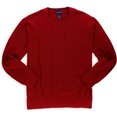 thumbnail image 1 of Suéter de punto acanalado John Ashford para hombre rojo extragrande, 1 of 1