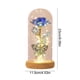 thumbnail image 3 of CaiYueKe LED Rose Night Light with Butterflies Glass Dome Preserved Flower Romantic Gift for Women Valentine's Day Birthday Christmas Home Decor, 3 of 7