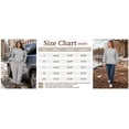 thumbnail image 3 of TEMOFON Sweatshirt for Women Fleece Lined Womens Sweatshirt Crewneck Long Sleeve Pullover Relaxed Fit Gray Everyday Casual Top M, 3 of 9