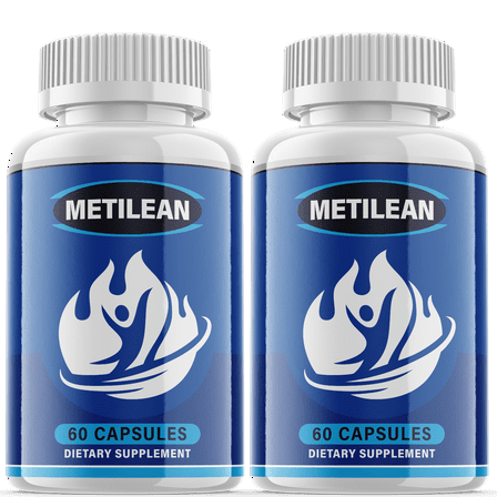 (2 Pack) Metilean - Keto Weight Loss Formula - Energy & Focus Boosting Dietary Supplements for Weight Management & Metabolism - Advanced Fat Burn Raspberry Ketones Pills - 120 Capsules