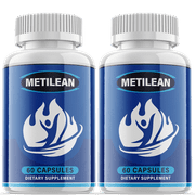 (2 Pack) Metilean - Keto Weight Loss Formula - Energy & Focus Boosting Dietary Supplements for Weight Management & Metabolism - Advanced Fat Burn Raspberry Ketones Pills - 120 Capsules