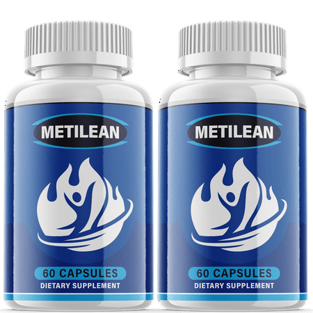 (2 Pack) Metilean - Keto Weight Loss Formula - Energy & Focus Boosting Dietary Supplements for Weight Management & Metabolism - Advanced Fat Burn Raspberry Ketones Pills - 120 Capsules