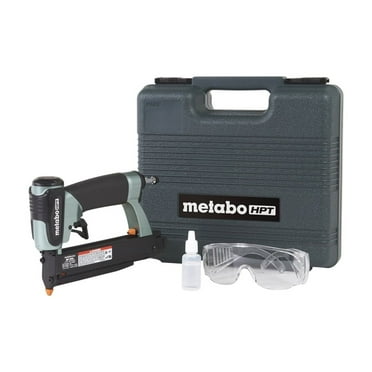 Metabo HPT Pin Nailer Kit | Pro Preferred Brand of Pneumatic Nailers | 23 Gauge | Accept 5/8-Inch to 1-3/8-Inch Pin Nails | Ideal for Cabinets, Paneling, Craft Work, & Picture Frame Assembly | NP35A