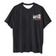 thumbnail image 5 of Fiudx Camisas de Mujer Camiseta de Manga Corta con Cuello Redondo y Estampado Informal con Estampado Frontal y Trasero de Béisbol para Mujer, 5 of 7