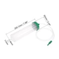 thumbnail image 3 of Unique Bargains Plastic Air Tubing Glue Dispenser Syringes 300cc Clear w Adapter (Plastic Cover), 2 Pcs, 3 of 3