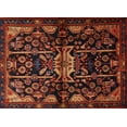 thumbnail image 1 of Ahgly Company Machine Washable Indoor Rectangle Traditional Saffron Red Area Rugs, 7' x 10', 1 of 7
