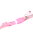 thumbnail image 2 of TELOLY Cat Collars For Girl Cats Premium Suede Microfiber Removable Decorations Personalized Cat Collar Adjustable Length Quick-Release Safety Buckle Rhinestone Accents Kitten Collar, 2 of 4
