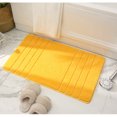 thumbnail image 1 of 50*80cm Bath Rugs 2pcs Set Made of 100% Polyester Extra Soft and Non Slip Bathroom Mats Specialized in Machine Washable and Water Absorbent Shower Mat,Sky Blue, 1 of 6
