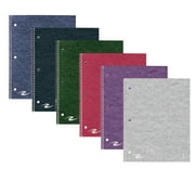 Angle View: STASHER WB 1SUB 11"x9" COLLEGE RULED WITH MARGIN PERF ASST COV