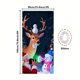 thumbnail image 5 of Yhmxh Tapiz para puerta de Navidad, 5 of 6