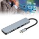thumbnail image 4 of Adaptador de concentrador USB soporte de aplicabilidad amplia de concentrador USB C 4K 30Hz para PC, 4 of 8