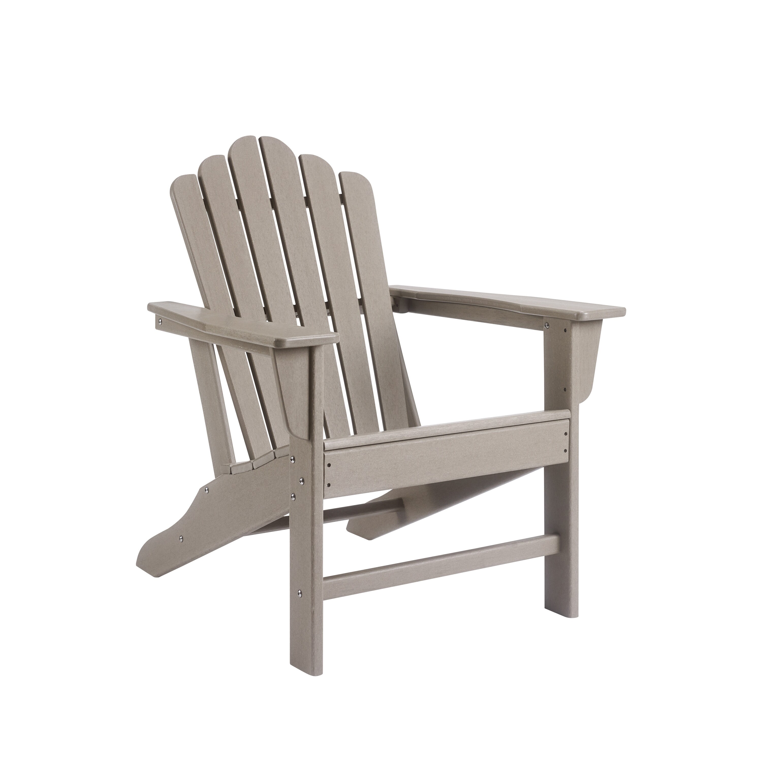 plastic frame stationary adirondack chair