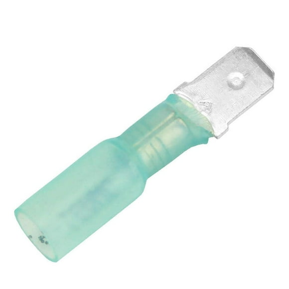 Desconectador macho termorretráctil Pacer 16-14 AWG, paquete de 25
