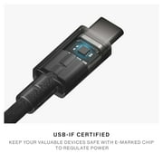 Native Union Pocket Cable 60W – USB-C Portable Charging Cable for Smart Phone and Tablet (Oxyfire)