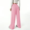thumbnail image 4 of EnJoCho Girls Bowknot Baggy Sweatpants Cute Straight Leg Athletic Pants With Pockets Clothes Teen Girls 4-13 Years Casual Streetwear Joggers Sweats Loung𝖾wear, 4 of 8