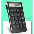 thumbnail image 3 of Portable 2.4G Wireless Digital Keyboard USB Number Pad 20 Keys Mini Numeric Keypad for Laptop PC Notebook black, 3 of 5