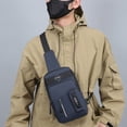 thumbnail image 2 of fastboy Small Shoulder Bag Stylish Durable And Suitable For Every Occasion Suitable For All Occasions dark blue, 2 of 6