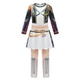 thumbnail image 3 of Girls Witch Hunter Cosplay Jumpsuit Romper, Model 4851, Color 4851, for Ages 8+, 3 of 5