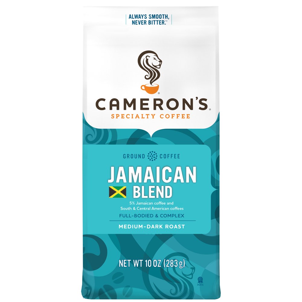 Cameron's Coffee Premium Jamaican Blend Ground Coffee, MediumDark