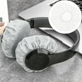 thumbnail image 2 of HERFIER 100Pcs Non-Woven Sanitary Headphone Ear Cover Disposable Headset Covers 3.54x3.54x0.04in, 2 of 8