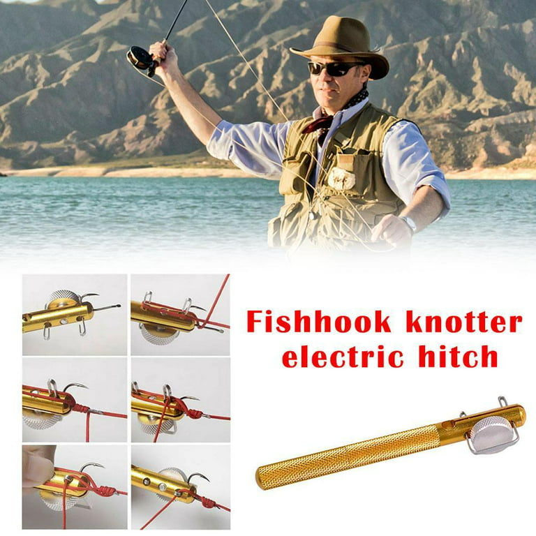 Fishing Hook Tier Double-headed Needle Knots Tie Fishing Line