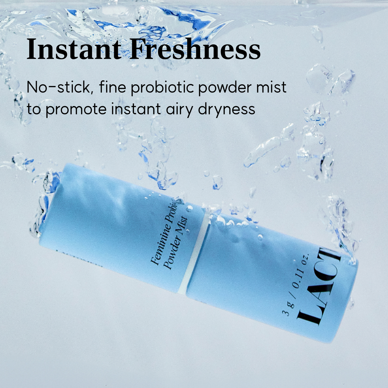 LACTOMEDI Feminine Probiotic Powder Mist for External Use | pH 4.5 | Vulva Odor Care | 3g, 1ct