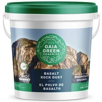 GAIA GREEN Organics Basalt Rock Dust Mineral Soil Plant Supplement, 2 kg