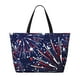 thumbnail image 2 of Fotbe Red White Blue Fireworks 1 Bolsa de Viaje para Playa - Resistente al Agua, Bolsa Tote de Gran Capacidad y Ligera con 7 Bolsillos para Mujeres y Hombres, 2 of 7