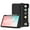 Black, variant on GSFY Case for 2024 iPad Air 11 Inch 6th Gen (M2), Slim PU Leather Trifold Smart Stand Protective Case with Pencil Holder Auto Sleep Wake for iPad Air 11 6th / iPad Air 10.9 4th & 5th, Green