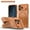 Orange, variant on ShellTech for iPhone 17 Pro Strong Magnetic Armor Hard Case, Heavy Duty Shockproof Rugged PC+TPU Hybrid Cover with Kickstand, Compatible with MagSafe Bumper Protective Cover,Desert