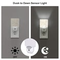 thumbnail image 3 of Balery Elegant Gold Leaf Pattern Luz Nocturna LED con Sensor Automático, Enchufe con Sensor Crepuscular, Luz Suave de 0.5W para Dormitorio, Pasillo, Baño-EU, 3 of 7