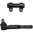 thumbnail image 3 of Detroit Axle - Front Inner Tie Rod Drag Link for 4WD 1999-2004 Ford Excursion F-250 F-350 Super Duty Inner Tie Rod Drag Link Outer Tie Rod & Adjusting Sleeve 2000 2001 2002 2003 Replacement, 3 of 5