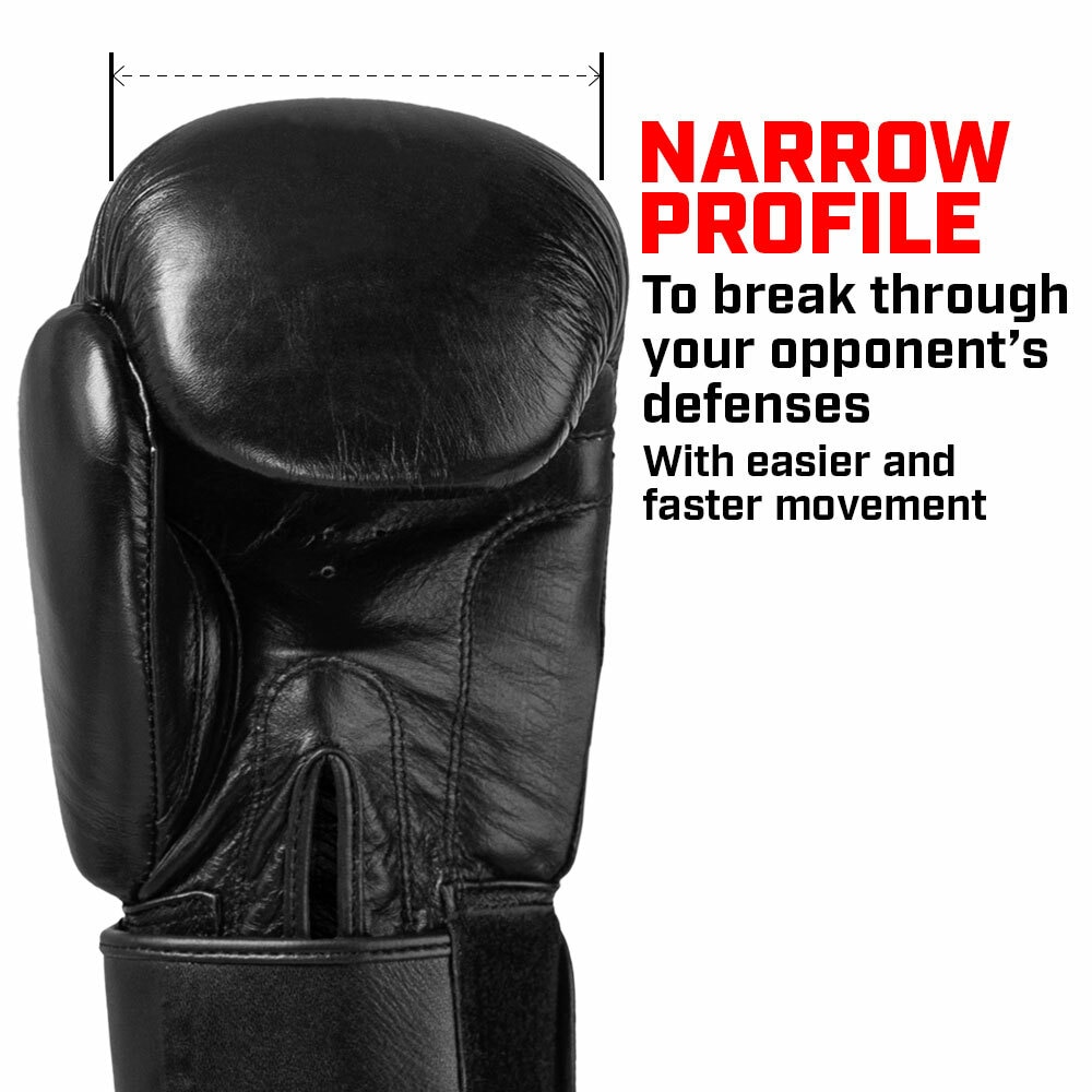 Revgear 129003 14 OZ Elite Leather Boxing Gloves
